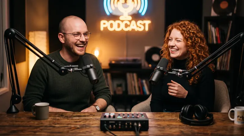 Podcast frame → story: what was on screen